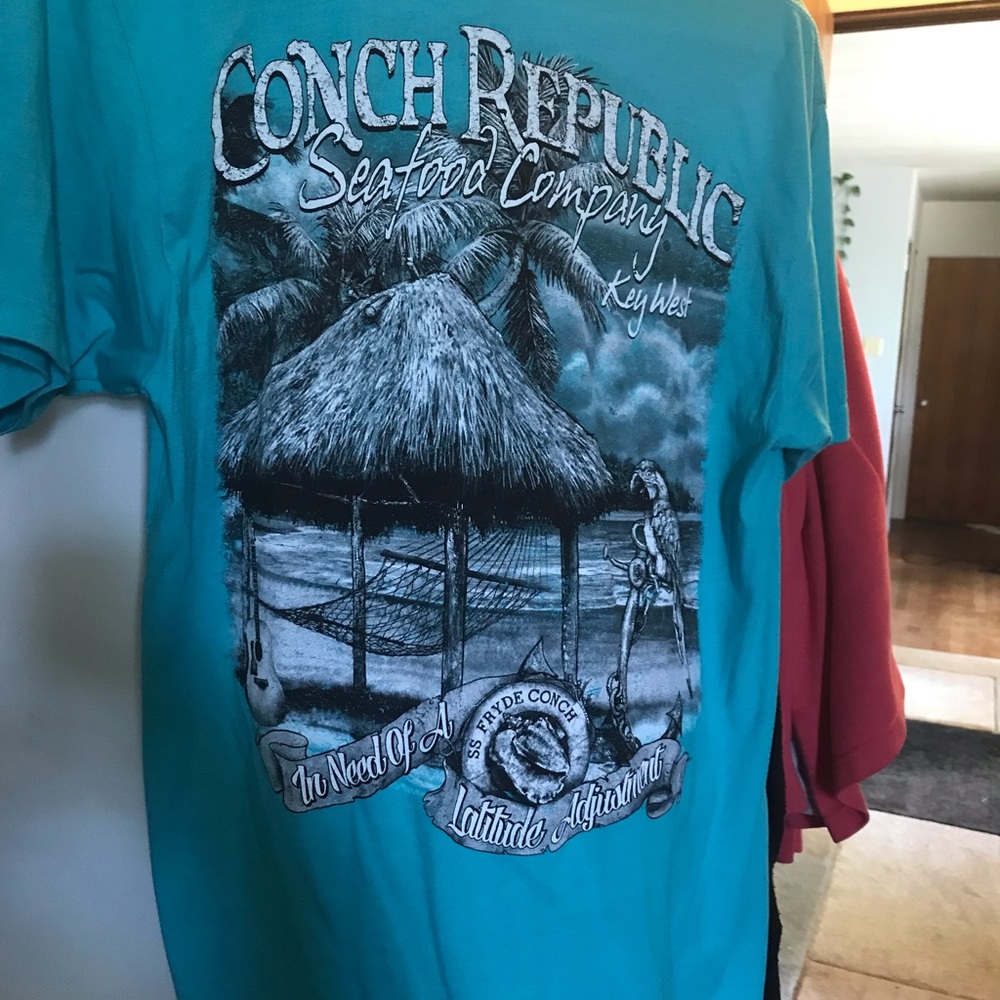 Conch Republic t-shirt never worn.